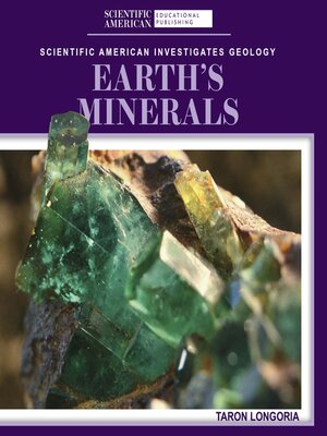 cover image of Earth's Minerals